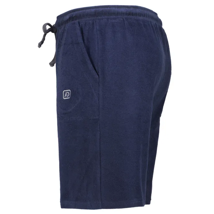 ADAMO Frottee-Shorts, dunkelblau 