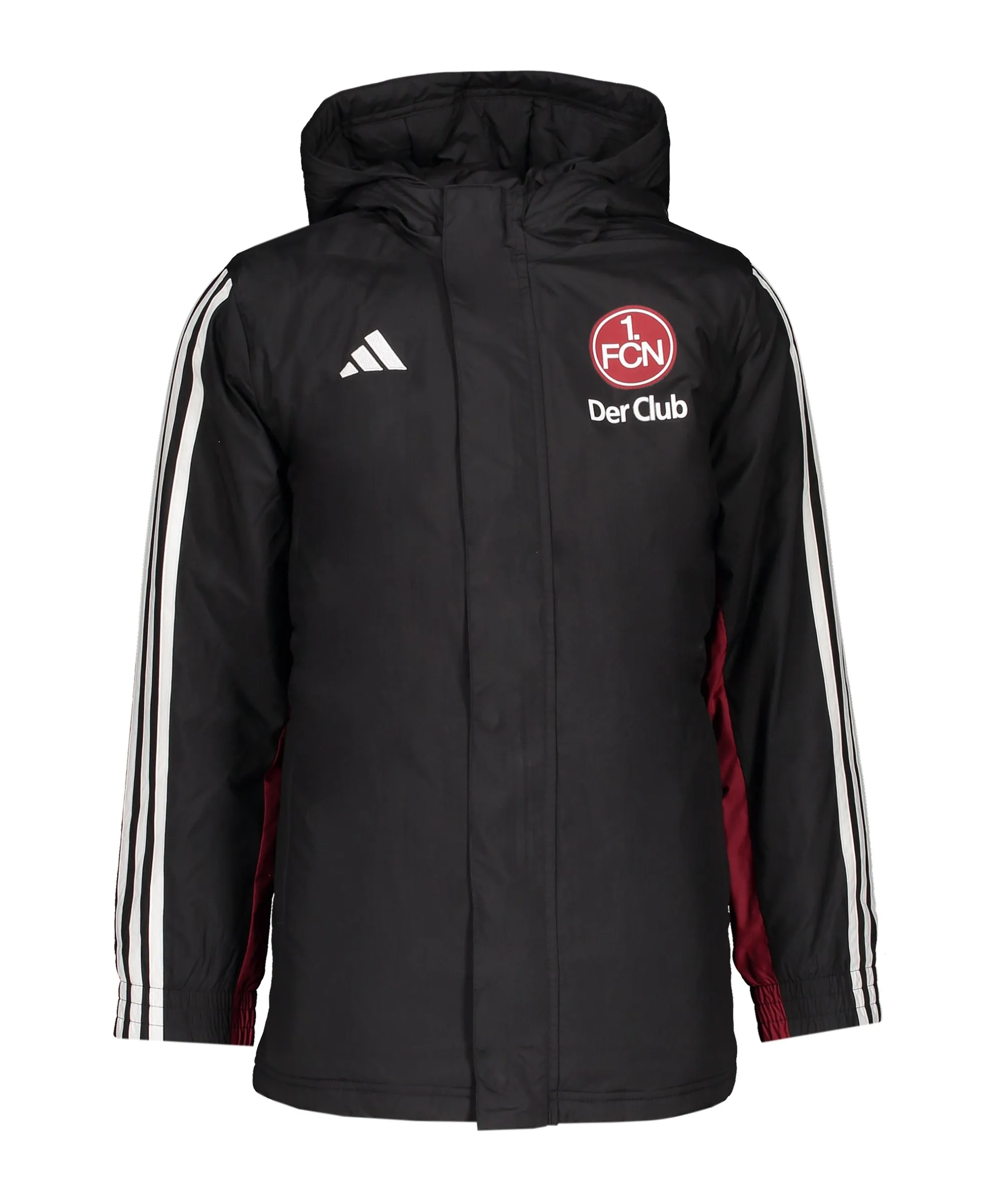 adidas 1.FC Nürnberg Allwetterjacke Kids Schwarz