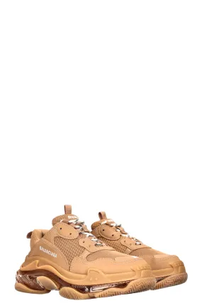 BALENCIAGA Triple S Sneakers Beige