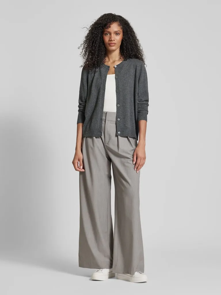 Christian Berg Woman Cardigan mit durchgehender Knopfleiste (anthrazit melange) online kaufen