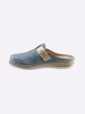 Fischer Clog in jeansblau