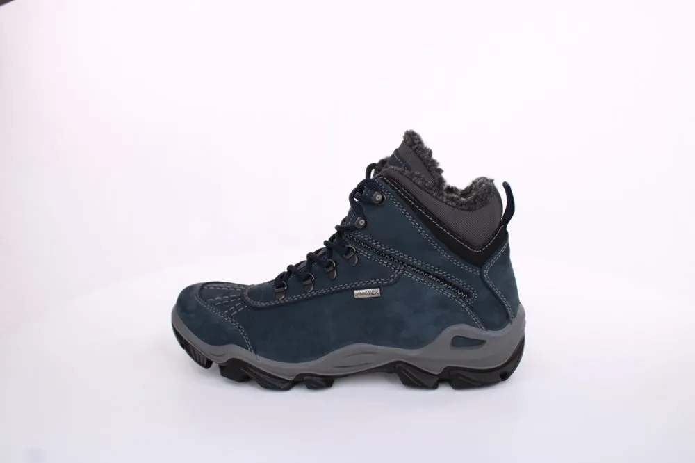 Imac Damen Wanderschuh Outdoorschuh TEX- Membran Nubukleder grau blau S23 458778