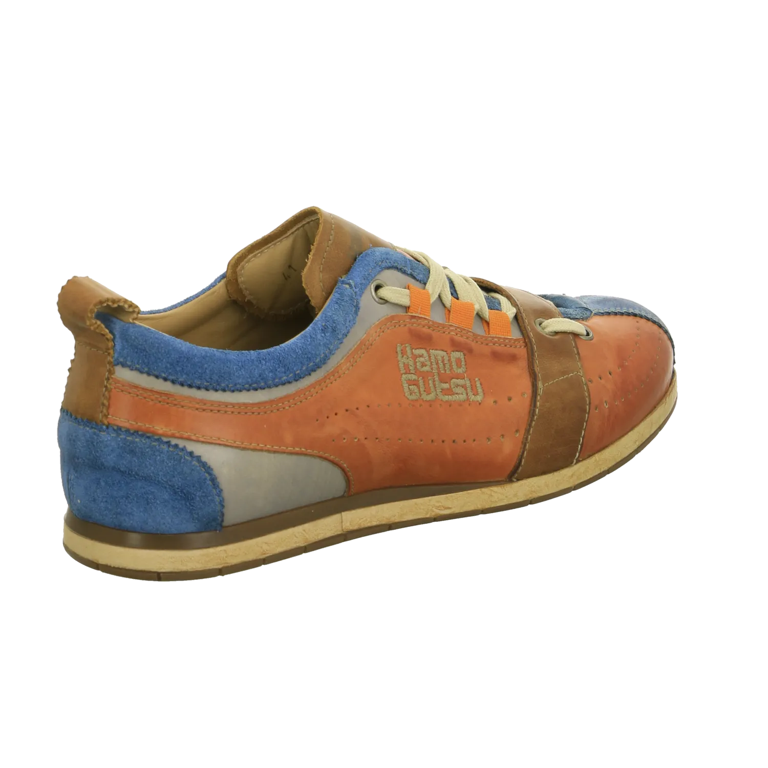 Kamo-Gutsu Schnürschuh sportiv natur / hell-braun