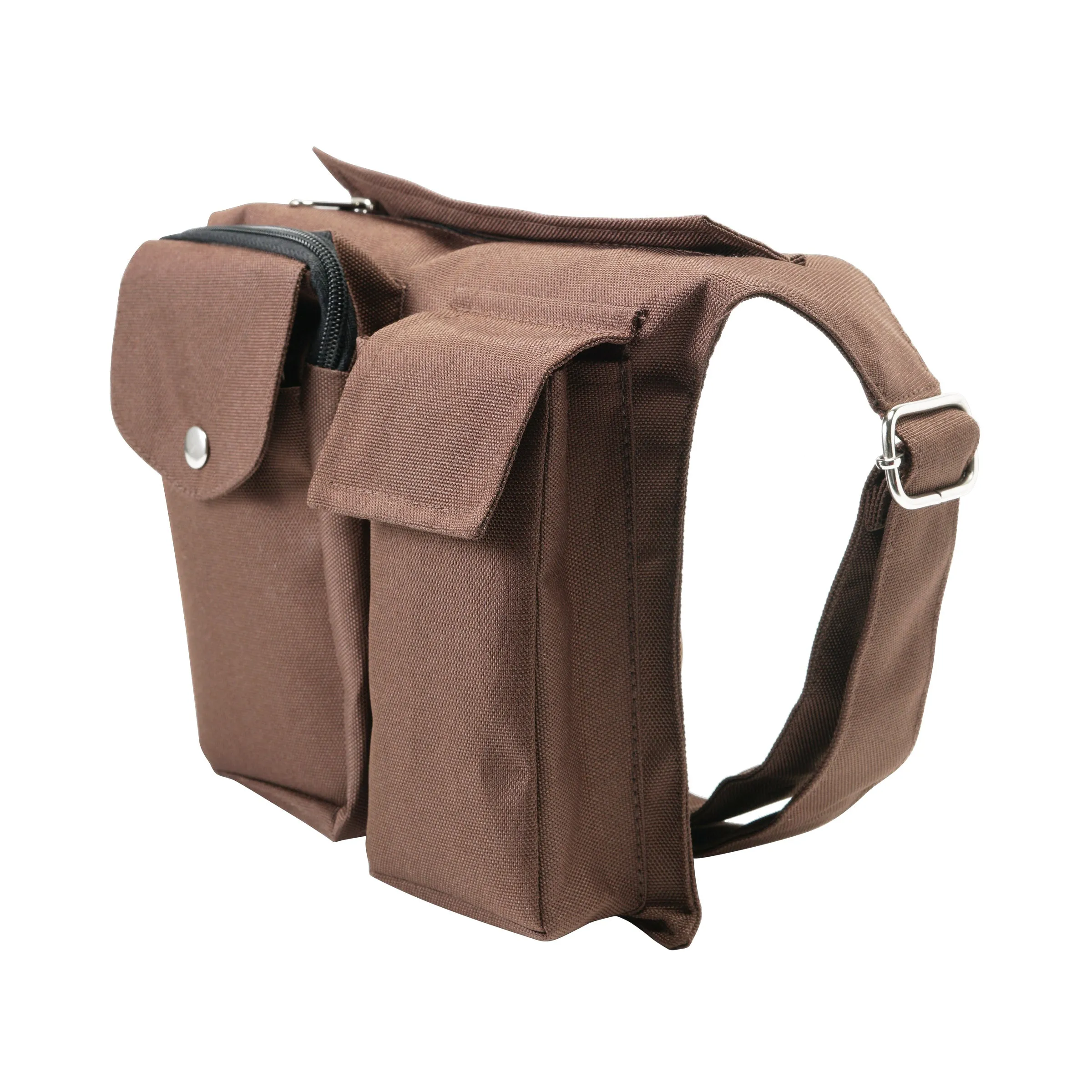 Leckerli-Tube Gassi-Tasche Wasserabweisende Einfarbige (Braun) Lefkada 7107