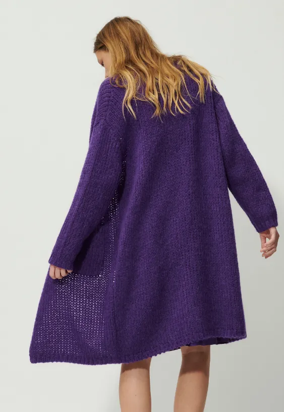 LUISA CERANO Long Cardigan WOLL-MIX 