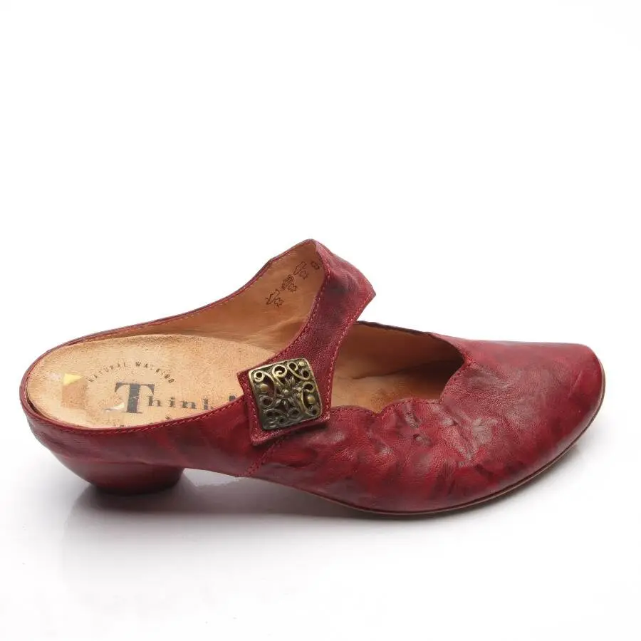 Pantoletten EUR 41 Rot