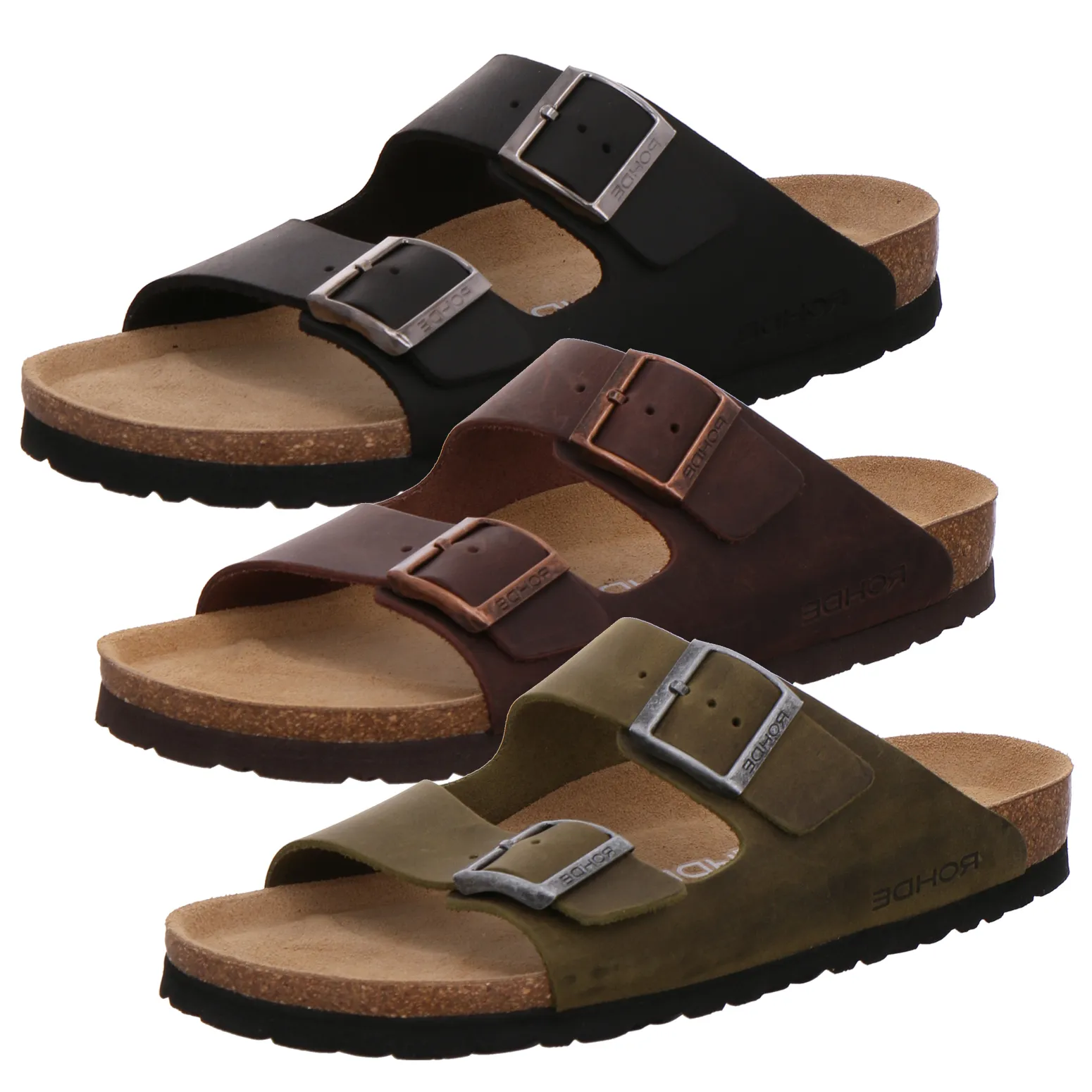 Rohde Herren Pantoletten Clogs Grado 5925