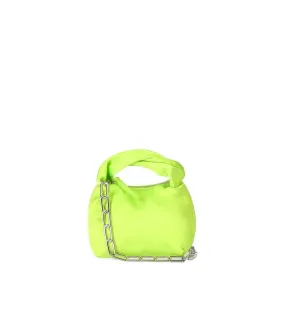   Stine Goya  STINE GOYA ZIGGY SATIN LIMONENGRÜNE MICRO TASCHE grün  Crossbody Bag 