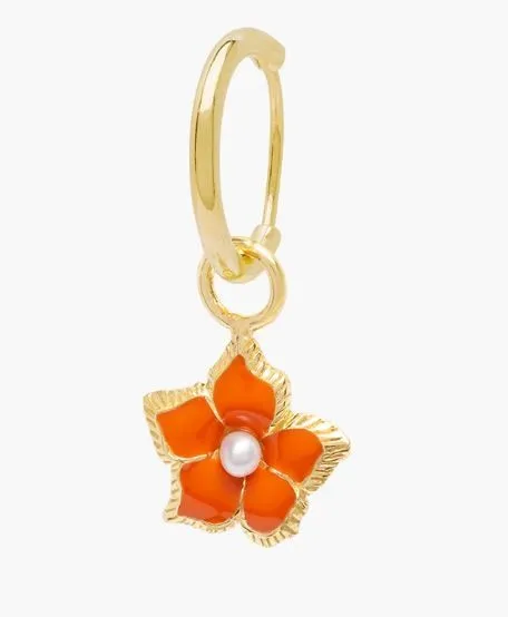Wildthings Ohrring Flower Enamel Gold (1 Stück)
